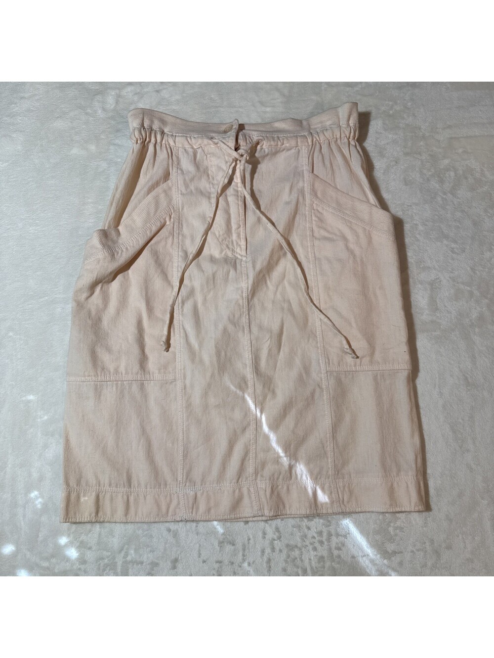 Vintage Chaus Peach 100% Cotton Skirt